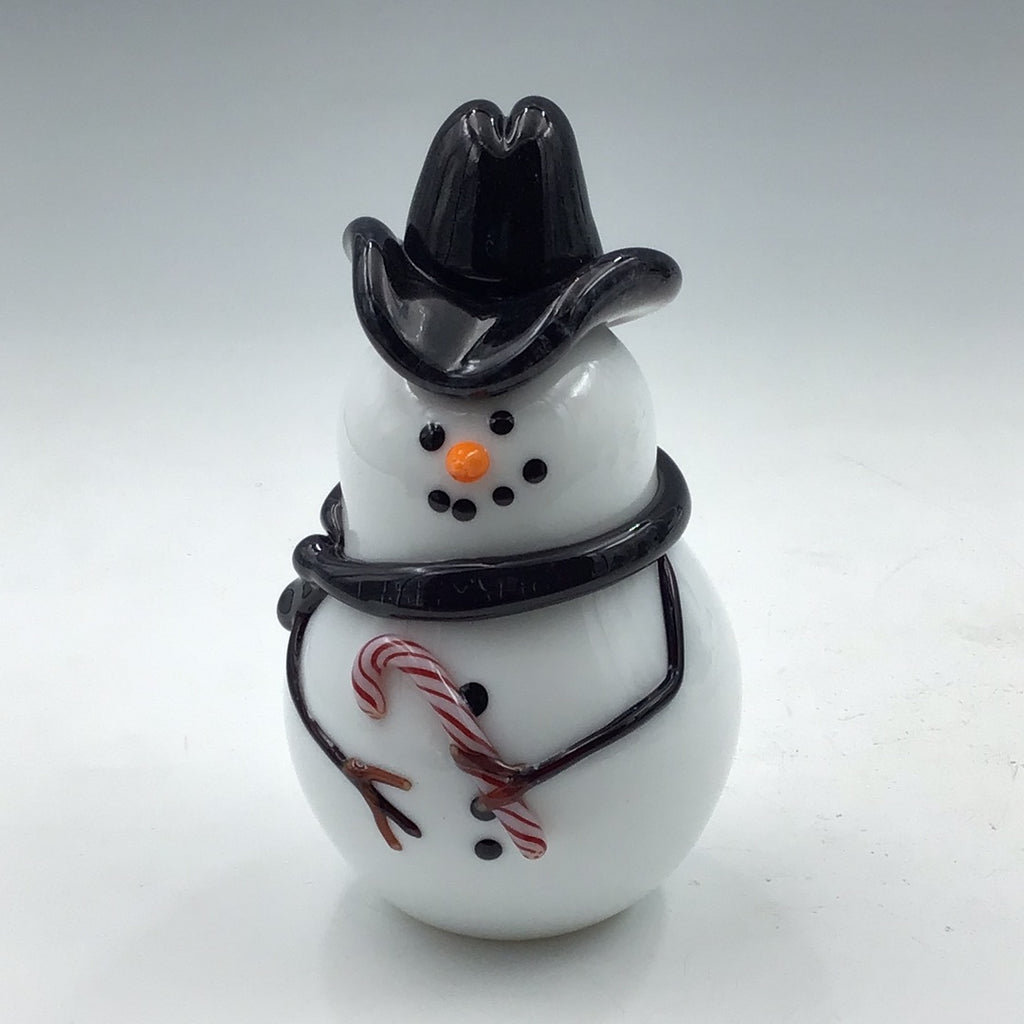 Cowboy Snowman